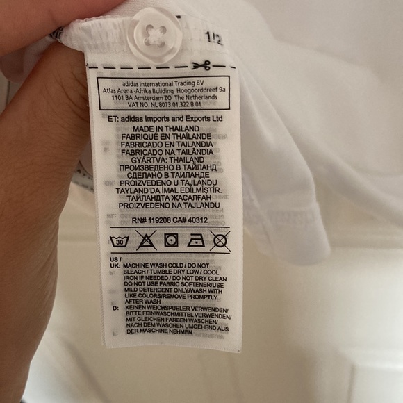 Indiana University- Adidas- Climalite Polo Shirt - Picture 8 of 9